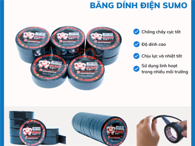Băng Dính Điện Chống Cháy Sumo Hạ Nhiệt Mọi Tình Huống Nguy Hiểm với  - An Toàn Đặc Biệt Cho Ngôi Nhà Của Bạn!