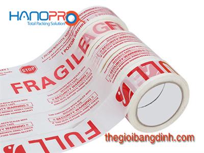 Băng dính in logo chất lượng