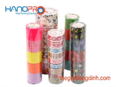 Băng dính giấy họa tiết