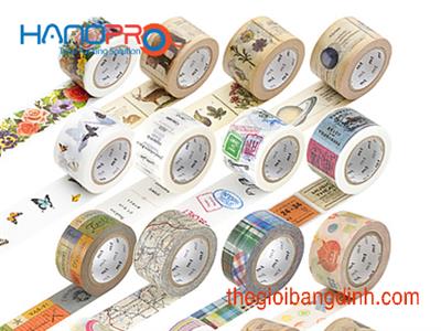 Băng dính giấy washi