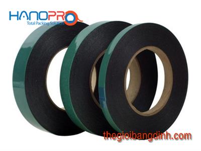 Băng dính xốp xanh đen