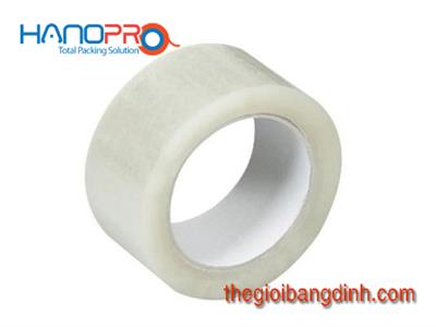Băng dính OPP trắng