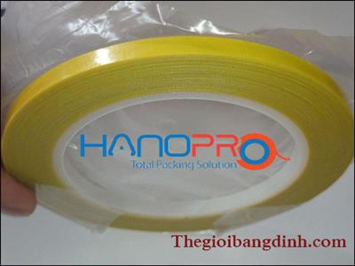 Băng keo chịu nhiệt silicone màu vàng