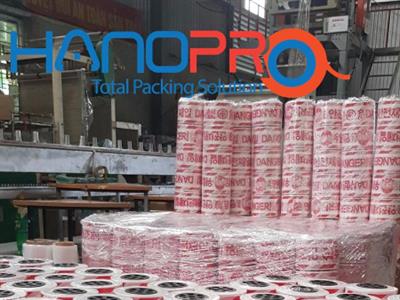 Băng keo in logo, in chữ siêu đẹp, siêu bám dính