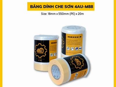 Băng dính che phủ sơn 4Au - M88 550