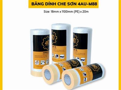 Băng dính che phủ sơn 4Au - M88 1100